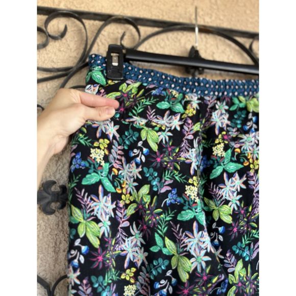 Anthropologie ett twa Rousseau wide leg pants -size small- multicolored - Picture 7 of 10